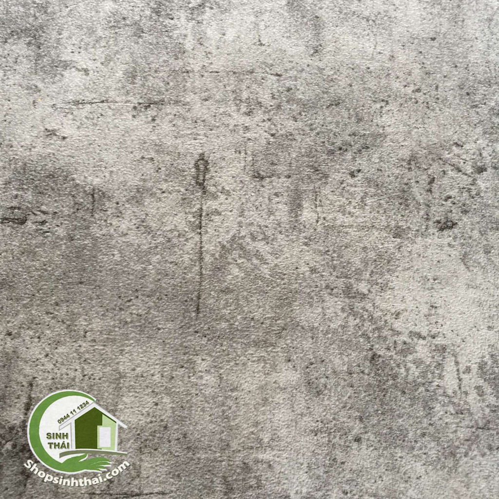 Giấy dán tường giả xi măng bê tông -  - không có keo