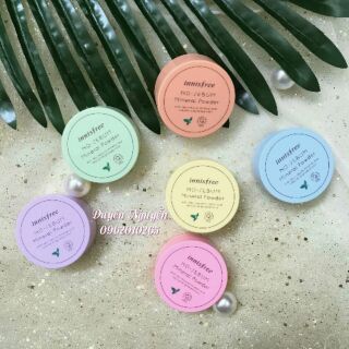 Phấn phủ bột kiềm dầu trong suốt Innisfree