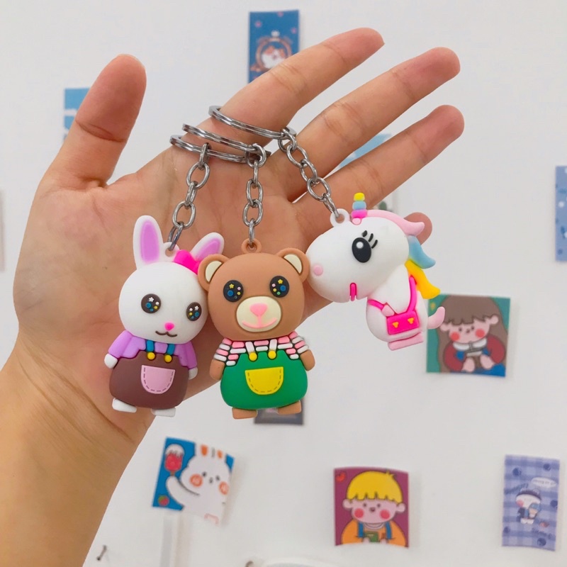 Móc Khoá Thú Dễ Thương