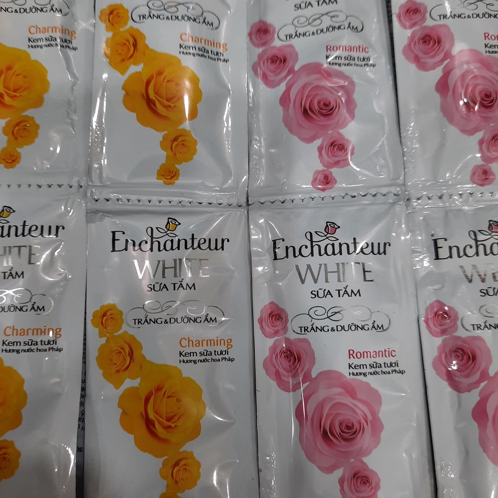 1 Dây 10 Gói Sữa Tắm Enchanteur 6g/gói
