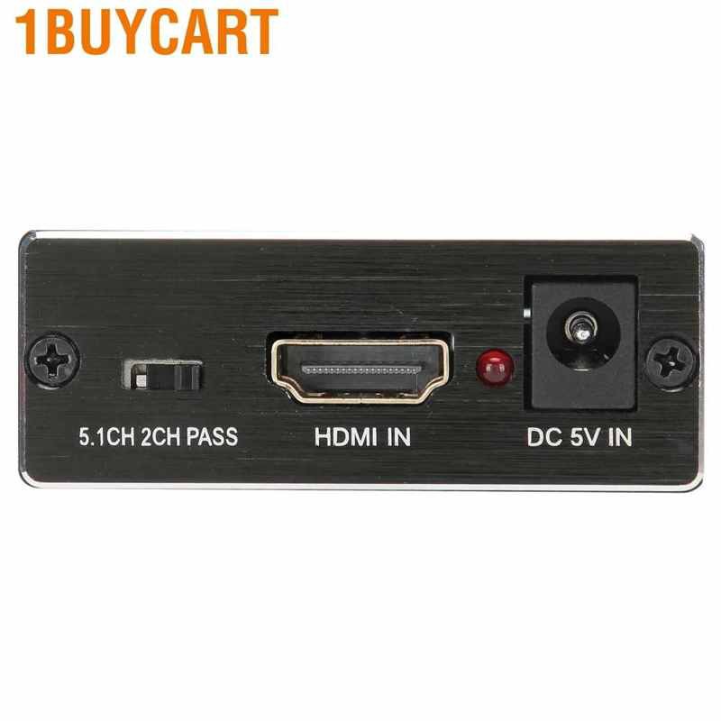 1 Bộ Chuyển Đổi Âm Thanh 4k Hdmi Sang Đầu Ra 3.5mm Hỗ Trợ Spdif 3d