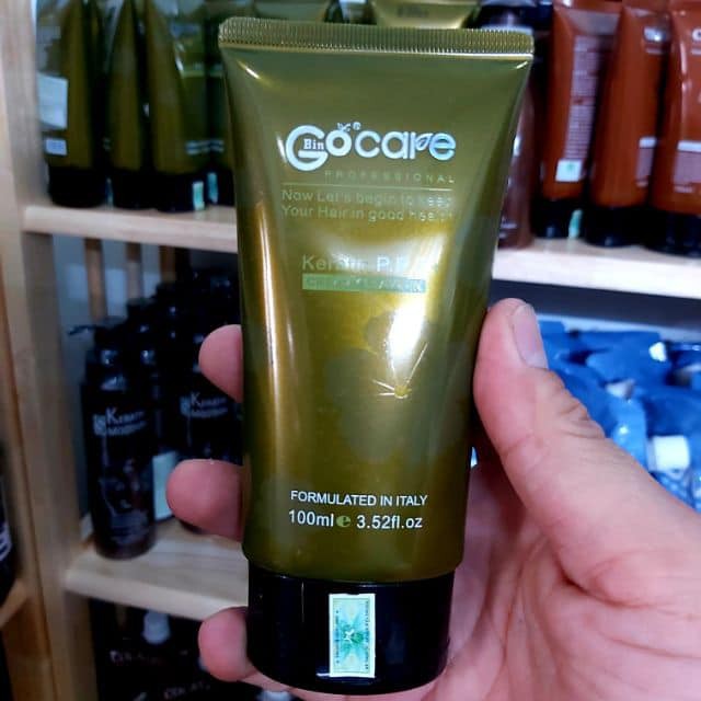 Tuýp kem dưỡng xả khô Bin Gocare PPT Keratin siêu mềm mượt 100ml..