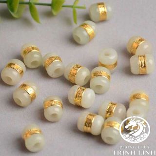 DÂY CHUYỀN LU THỐNG BẠCH NGỌC ( tặng kèm dây vải )