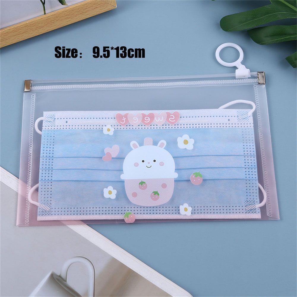 .Hộp Đựng Đồ Dùng Dùng Một Lần Họa Tiết Hoạt Hình Dễ Thương