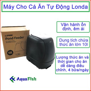 Máy cho cá koi ăn tự động LONDA dung tích 10 lít