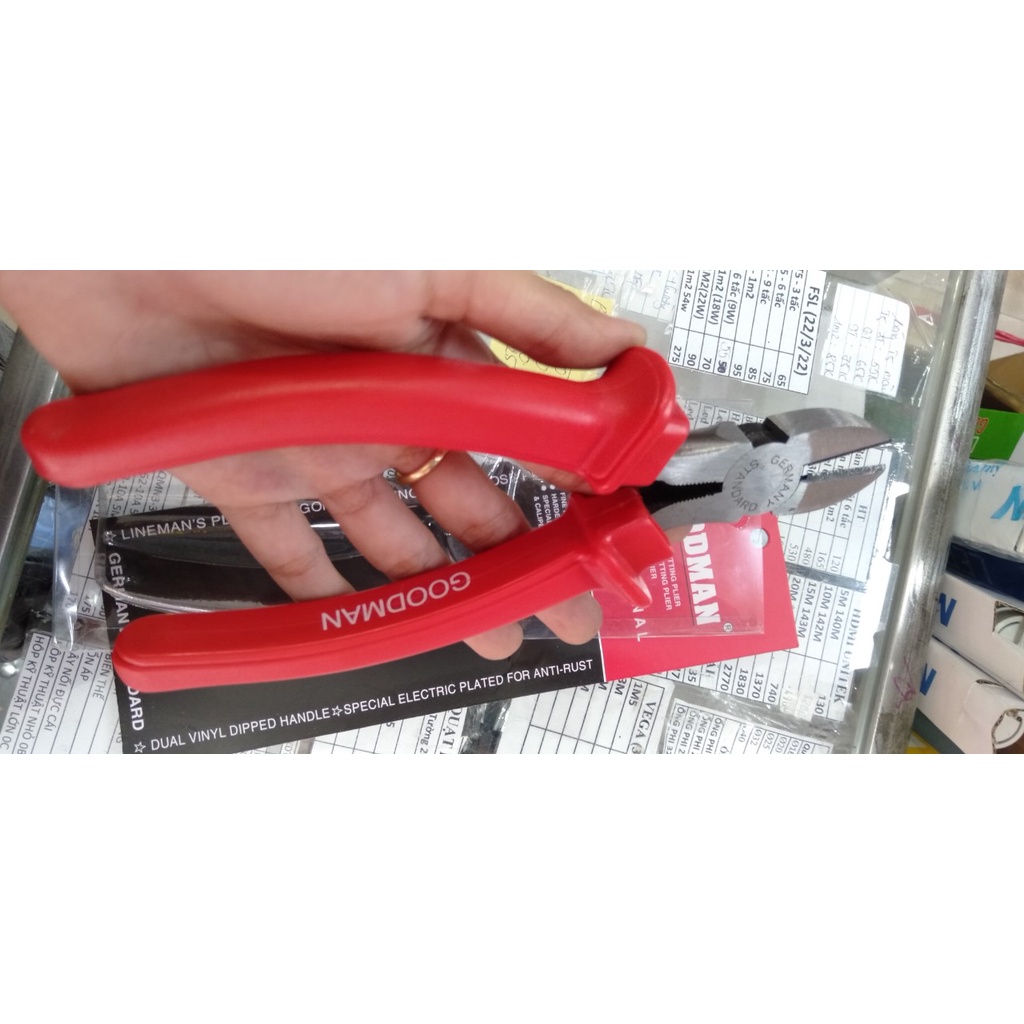 6&quot; Kìm nhọn đỏ Goodman KD-1006 t!