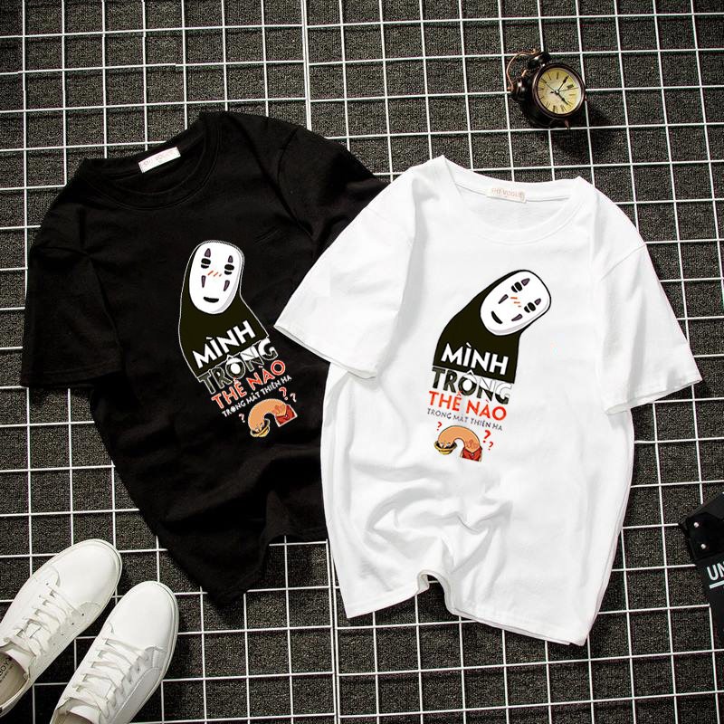 Áo thun unisex form rộng họa tiết caá tính độc lạ vải dày mịn đẹp 2019T1963