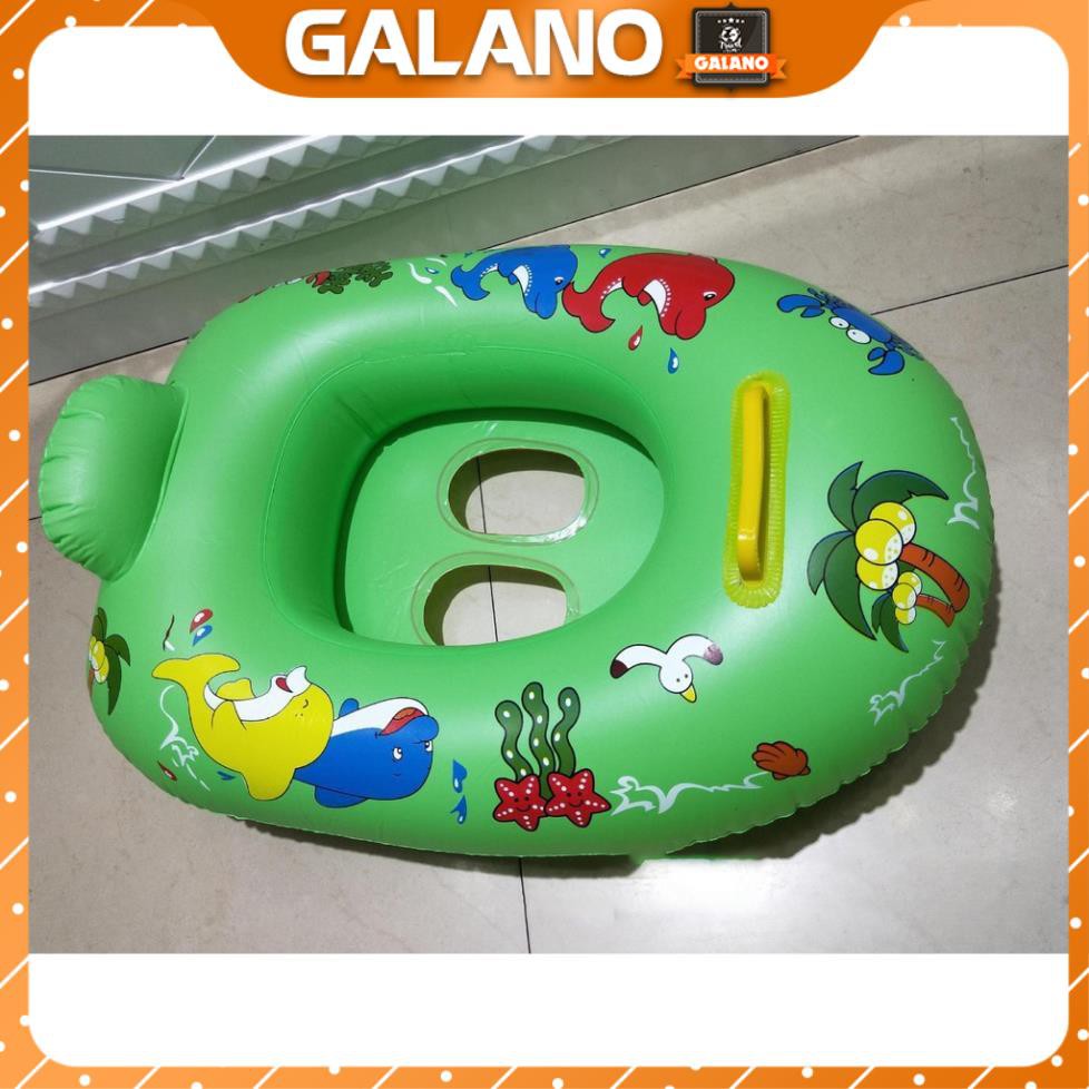 Phao Bơi Cho Bé GALANO Phao Bơi Trẻ Em Xỏ Chân Chống Lật Có Tay Nắm An Toàn Cho Bé Bơi Lội SS-001268