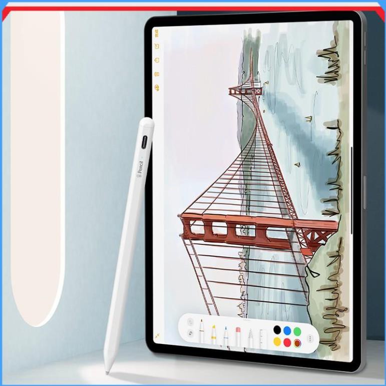 Bút Cảm Ứng Wiwu Pencil X Chống Tì Tay Dùng Như Apple Pencil