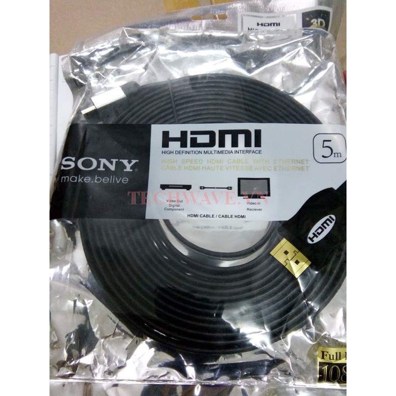 Cáp HDMI 5m Unitek Y-C140 chính hãng