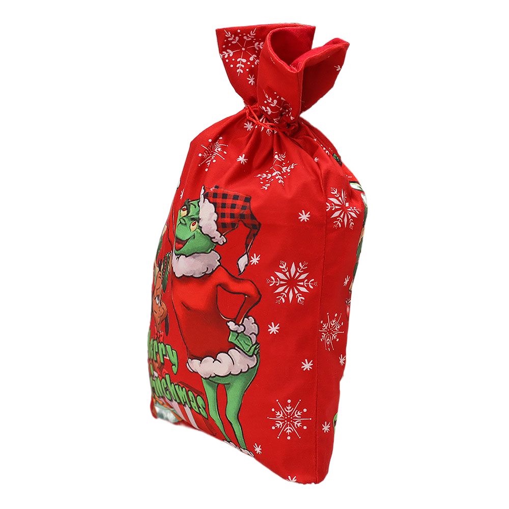 CHOOKEY Túi Dây Rút Đựng Kẹo Trang Trí Giáng Sinh Năm Mới