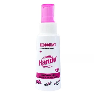 Xịt khử mùi hôi giày dép, mũ bảo hiểm Hando 120ml