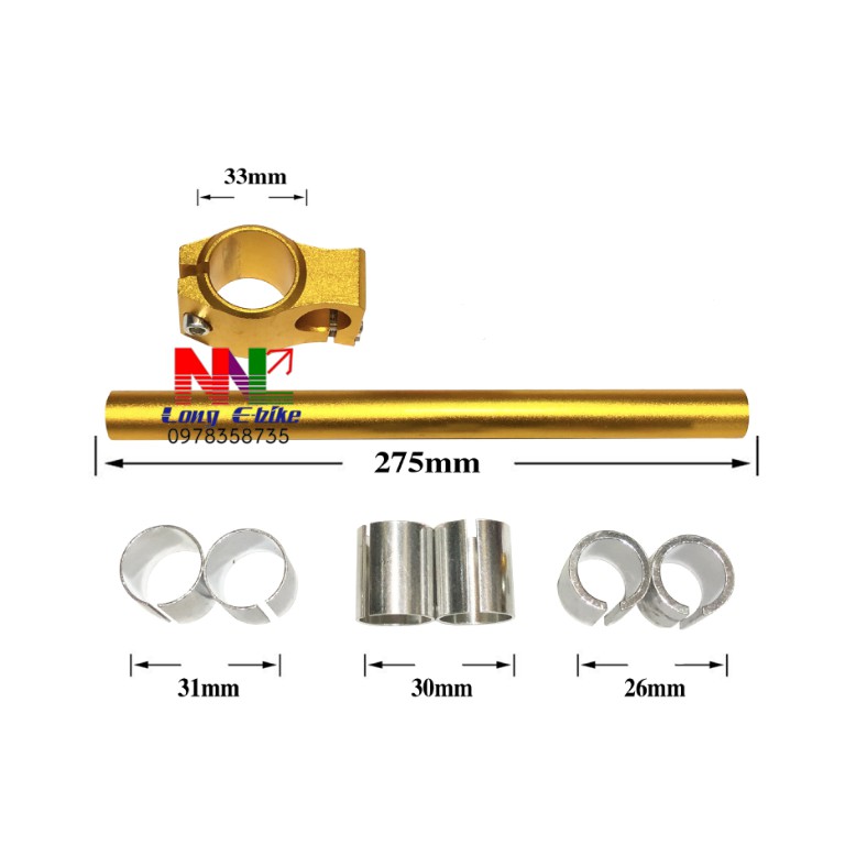 Tay lái drag nhiều màu