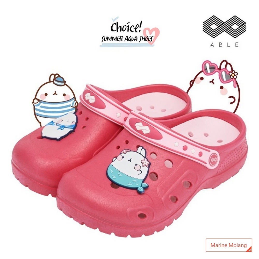 Giày crocs bằng EVA chống trượt / chống vi khuẩn kèm jibbitz xinh xắn cho trẻ em