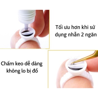 Nhẫn đựng keo nối mi ( 50 nhẫn)