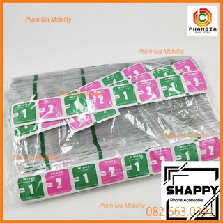 [BÁN SỈ] Túi Lớn 500 Bộ Khăn Lau Mini Ướt Và Khô loại lớn 10cm