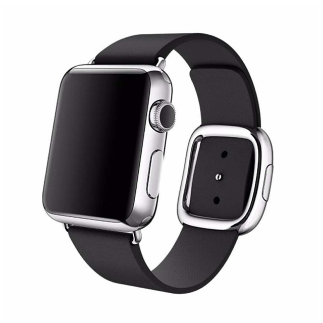 Dây Đồng Hồ Apple Watch Da Cao Cấp Modern Buckle