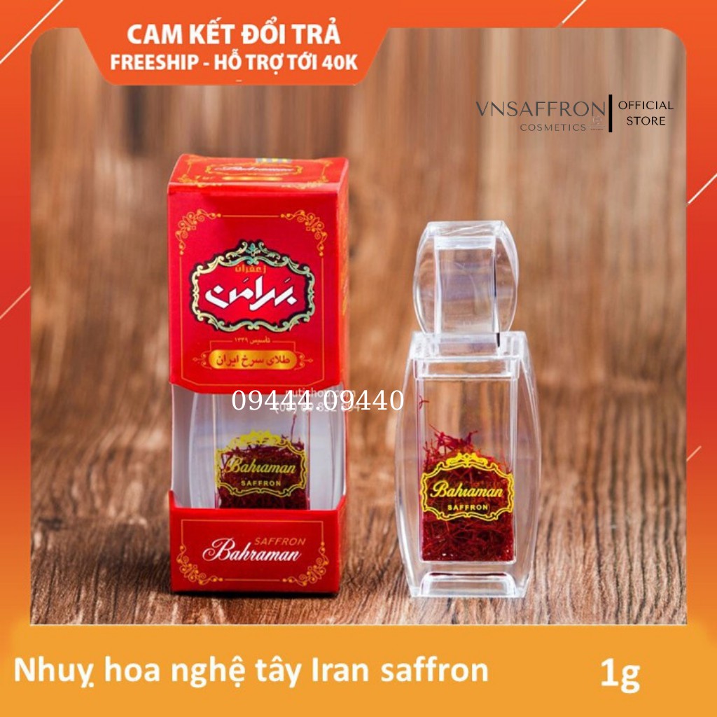 [HOT] Saffron Bahraman 1 gr trị mất ngủ, giảm cân, giảm stress, giảm huyết áp, dễ ngủ, đẹp da, giảm sẹo, điều trị mụn