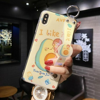 Casing for Samsung Galaxy S21 S20 FE S10 S9 Plus Note 20 Ultra 10 Pro 9 8 A72 A52 A32 A02S A12 A02 A50 A50S M02 Cute Anti-drop Mobile Phone Case Soft Case with Wristband