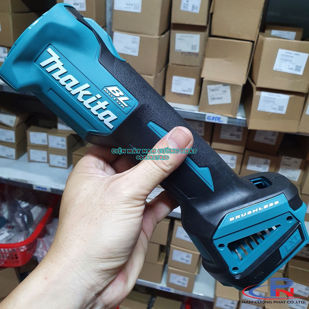 Vỏ máy mài góc dùng pin 18v Makita DGA404 DGA406 DGA506 187998-9