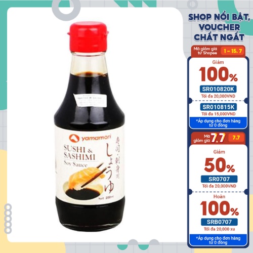 Nước tương sushi và sashimi 200ml