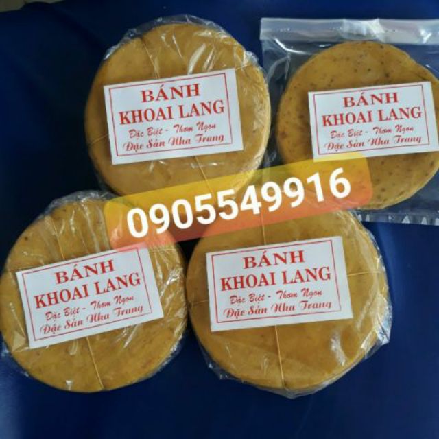 Bánh khoai lang dẻo gừng