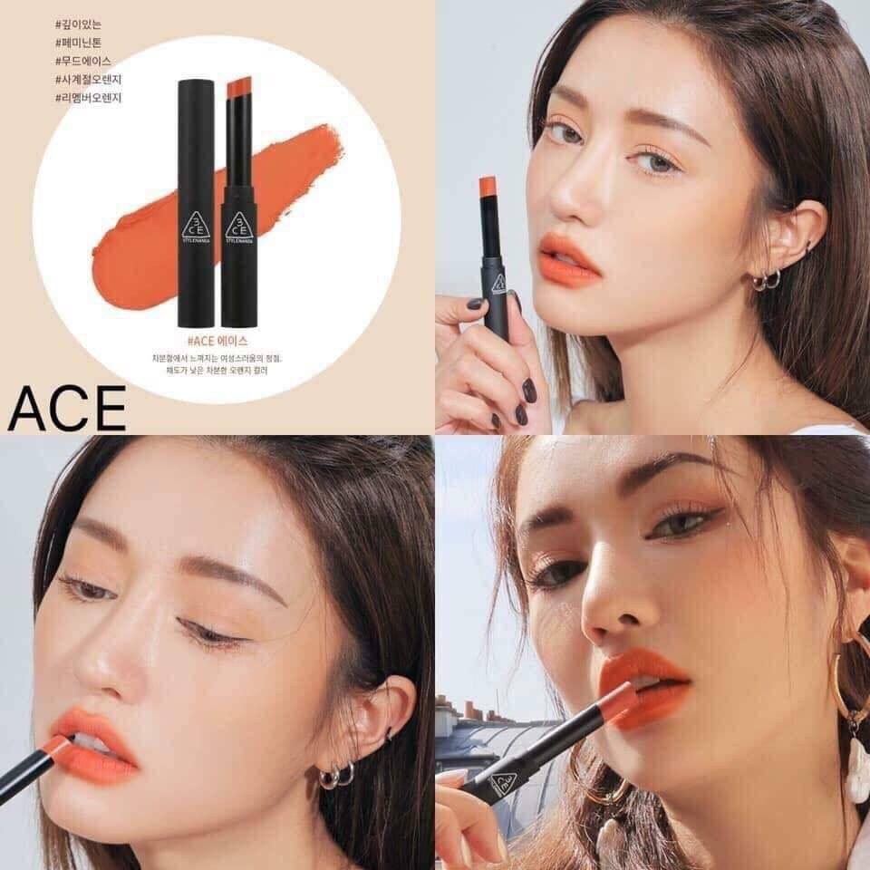 Son 3CE SLIM VELVET LIP COLOR- LAMII BEAUTY