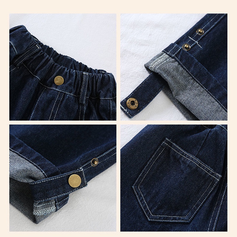 Quần jean dài IQ Angel ống đứng phong cách Hàn Quốc thời trang mùa xuân xinh xắn cho bé gái