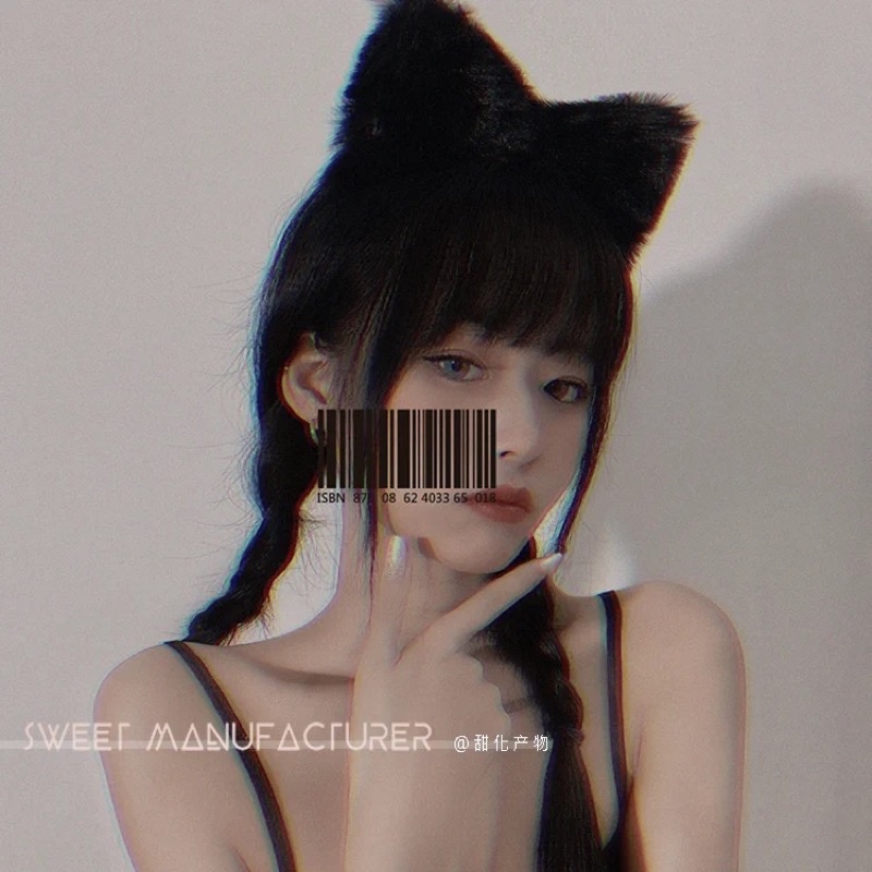 Bờm tai cáo, cài tóc hồ ly tai xù cao cấp