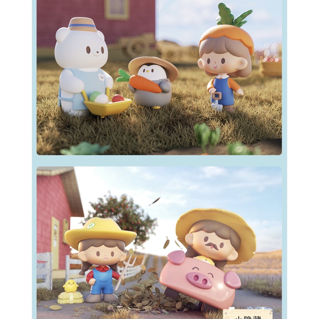 Zoton Ranch Journey Series Hộp Đựng Búp Bê Dễ Thương