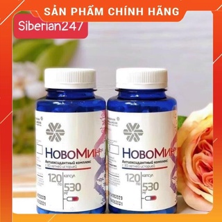 Viên uống chống oxy hóa, tăng cường sức khỏe Hobomin (Novomin) – Thương hiệu Siberian Wellness, hàng Nga