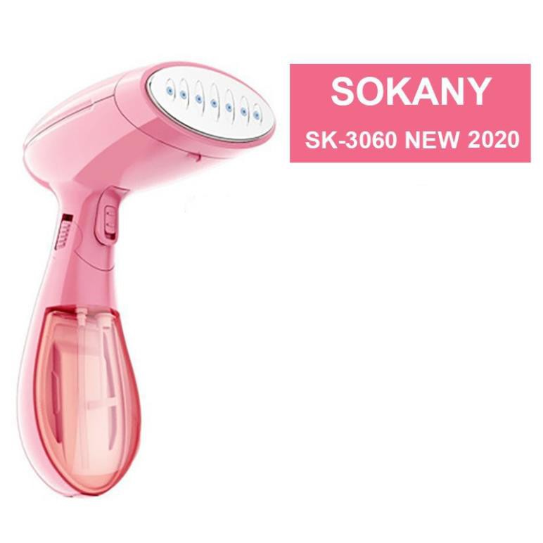 Bàn là hơi nước cầm tay mini Sokany SK-3060+ [ HÓT ] TẶNG Khăn Tắm Nhật Siêu Thấm