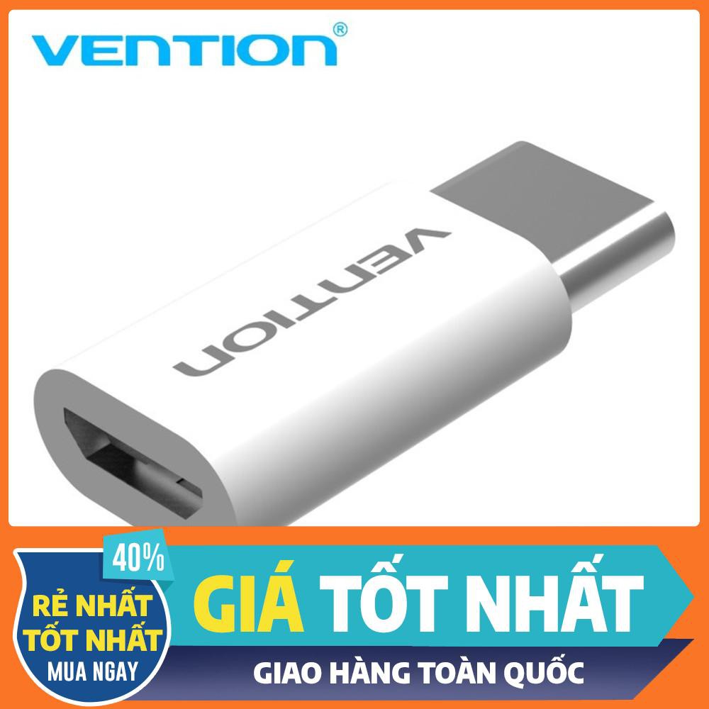 Đầu chuyển đổi Type-C ra Micro USB - Vention VAS-S10 Hàng Chính Hãng