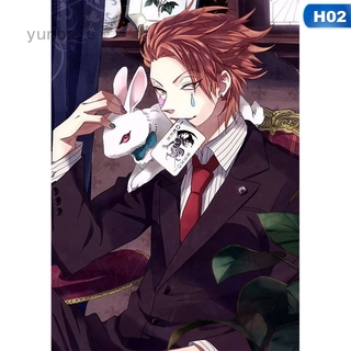 Tấm áp phích treo tường trang trí nhà cửa in hình nhân vật trong phim Hunter X Hunter