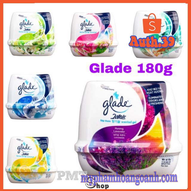 Sáp Thơm  Phòng Hương Lavender, Hương Hoa Lài, Tuyệt tác hương hoa Lily Glade 180g