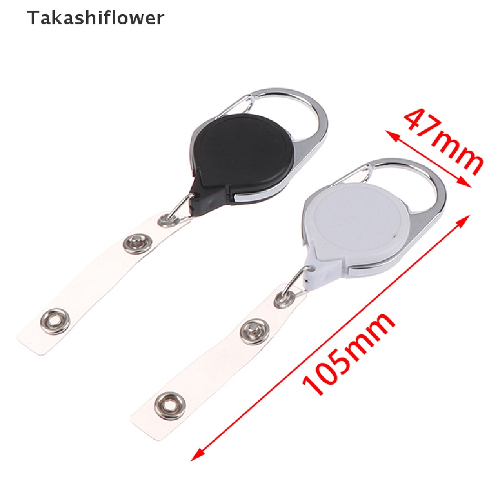 1 Móc Khóa Dây Rút Dùng Để Kẹp Thẻ ID / Thẻ ID Hot!