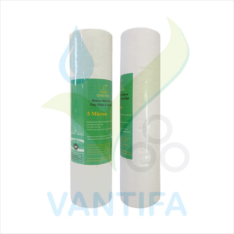 Lõi Lọc nước Đầu Nguồn 10 Inch, Lõi Lọc Thô 20 Inch, Lõi Lọc PP 5 Micron 20 Inch"