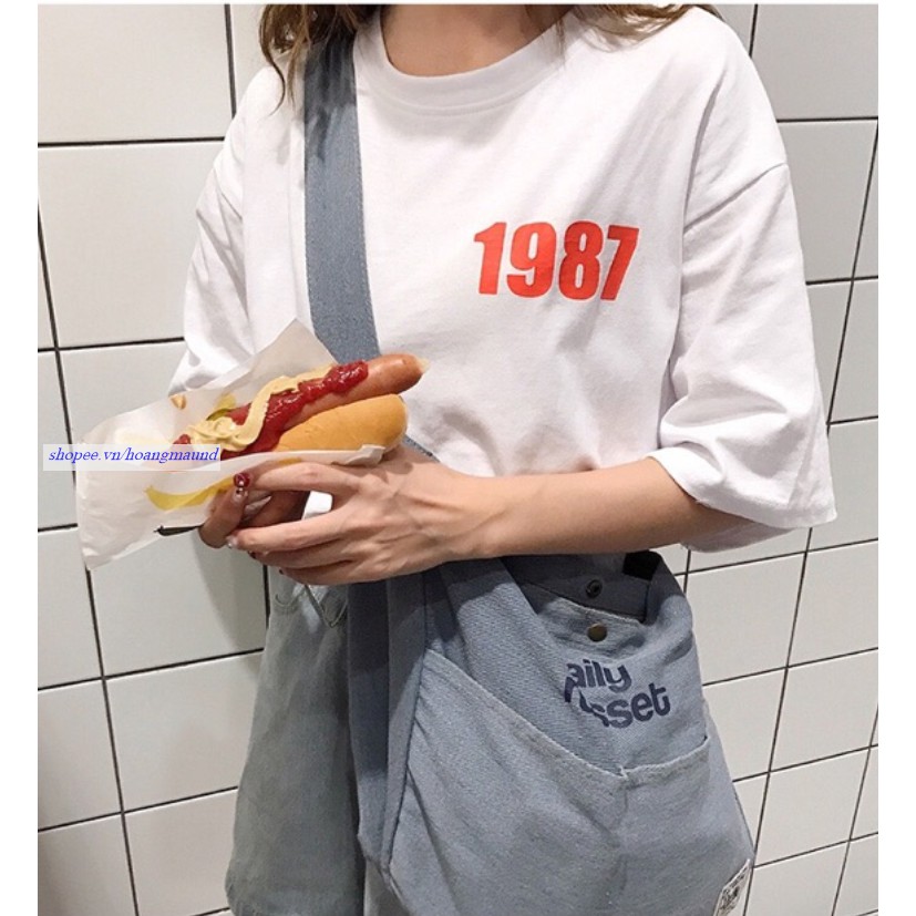 ÁO THUN TAY LỠ FORM RỘNG 1987 | BigBuy360 - bigbuy360.vn