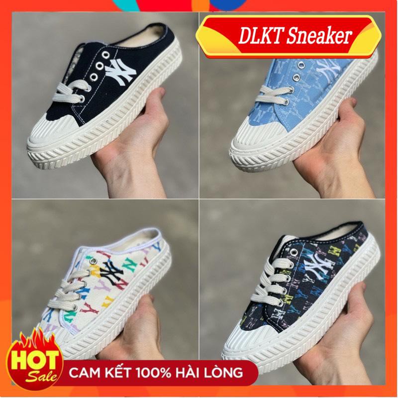 [ DLKT Sneaker ] Sục nữ 𝑴𝑳𝑩 𝑵𝒀 hàng đẹp full box bill  Giày sục Ny  Giày 𝑴𝑳𝑩 𝑵𝒀 freeship