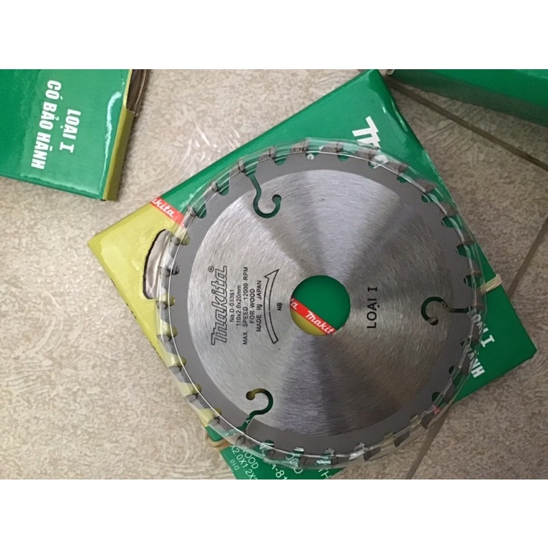 Lưỡi cưa cắt gỗ Makita đường kính 110mm