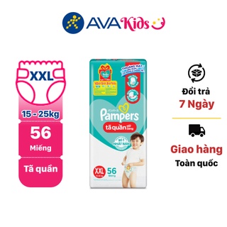 Tã quần Pampers Super Jumbo size XXL 56 miếng (cho bé 15 - 25kg)