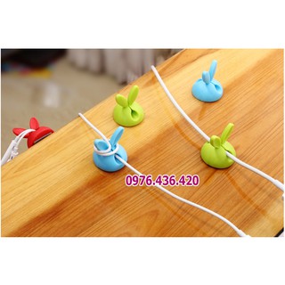 Combo 06 nút giữ dây điện dễ thương