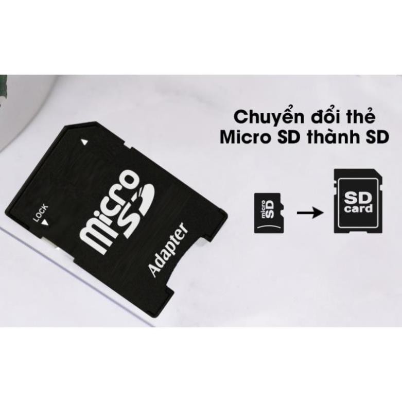 Giá Tốt Adapter thẻ nhớ chuyển đổi thẻ nhớ Micro SD (TF) sang SD - Dùng cho máy ảnh Laptop, CAMERA