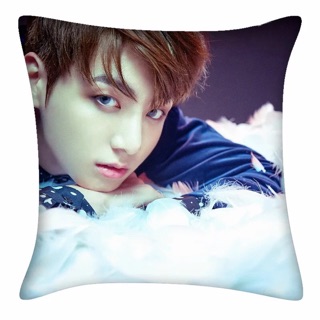 [BTS WINGS] Gối in hình Jung Kook BTS (nhận đặt in theo yêu cầu)