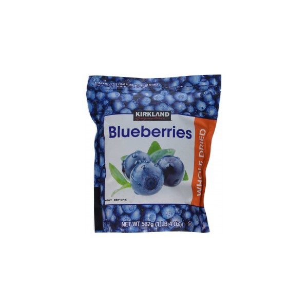 VIỆT QUẤT SẤY KHÔ MỸ BLUEBERRIES KIRKLAND SIGNATURE 567G - 000010