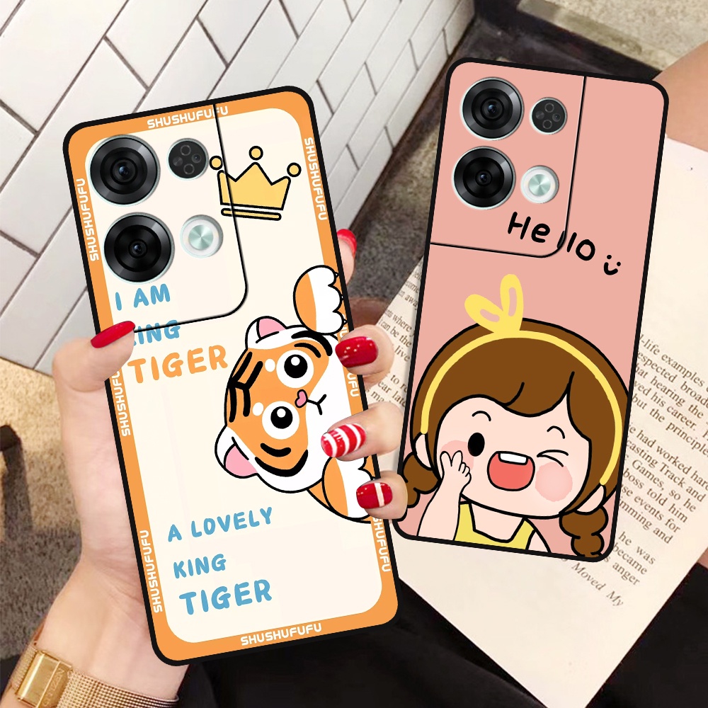 Ốp lưng Oppo Reno 8 4G / Reno 8 5G / Reno 8Z 5G in hình mickey, hổ, kingtiger siêu rẻ T19 - T24