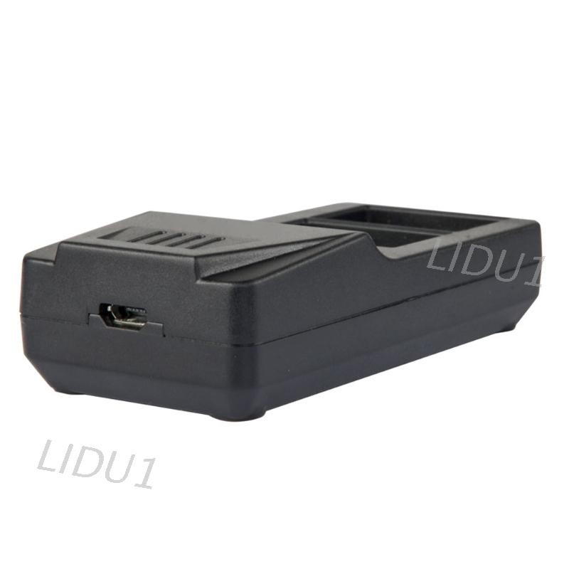 LIDU USB 9V 6F22 Battery Charger 2 Slot for 9V Rechargeable Li-lon and Ni-MH battery