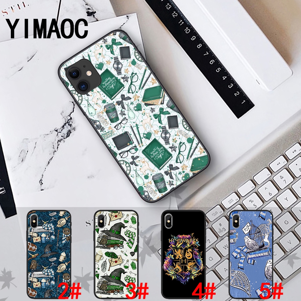 Ốp điện thoại mềm in hình Harry Potter cho iPhone XS Max XR X 11 Pro 7 8 6 6S Plus 147C