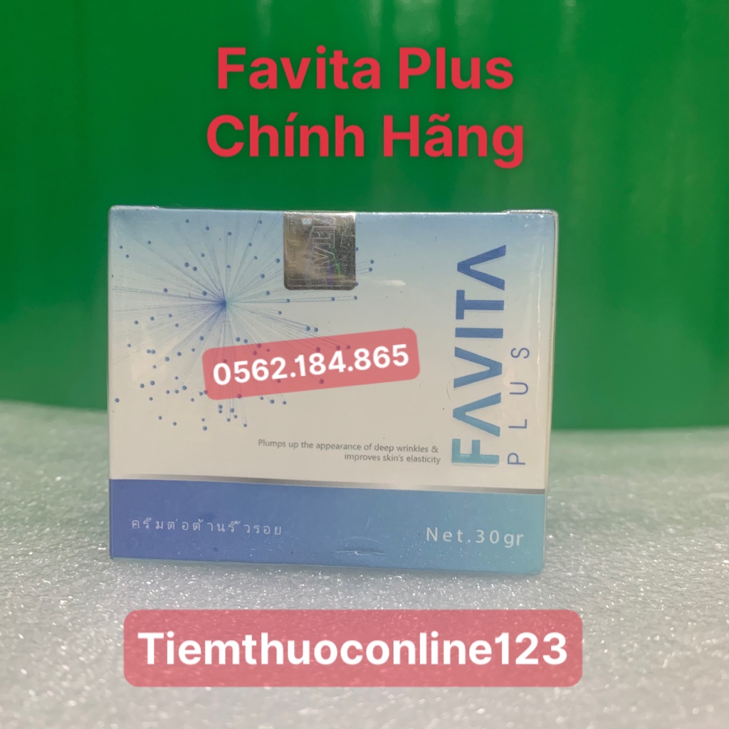 FAVITA PLUS [CHỤP THẬT] KEM CHỐNG LÃO HÓA FAVITA PLUS Chính Hãng - Kem chống lão hóa Số 1 Thái Lan