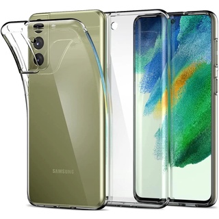 Ốp điện thoại kính cường lực viền dẻo trong suốt dành cho Samsung Galaxy S23 Note 20 S21 S20 FE S22 Ultra Note 10 8 9 Plus